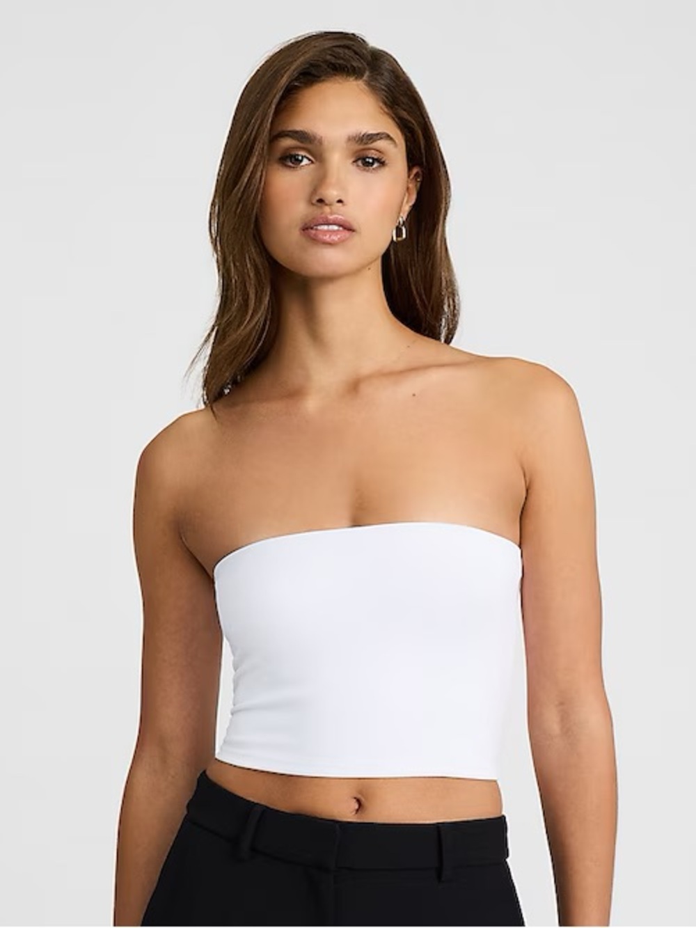 Express White Body Contour Compression Tube Top